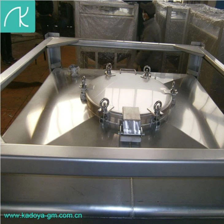 High Polish Finish Stainless Steel Tank
